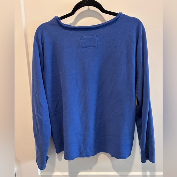 Marc New York Blue Long Sleeve Top - Picture 5 of 5